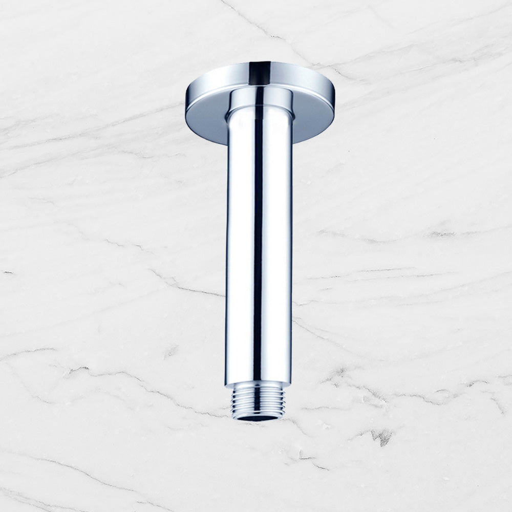 Round Ceiling Arm 150mm Chrome