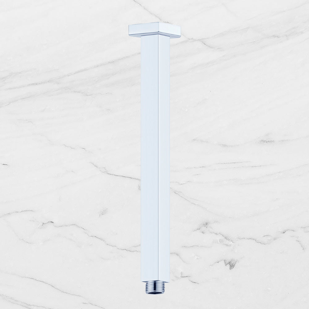 Square Ceiling Arm 300mm Chrome