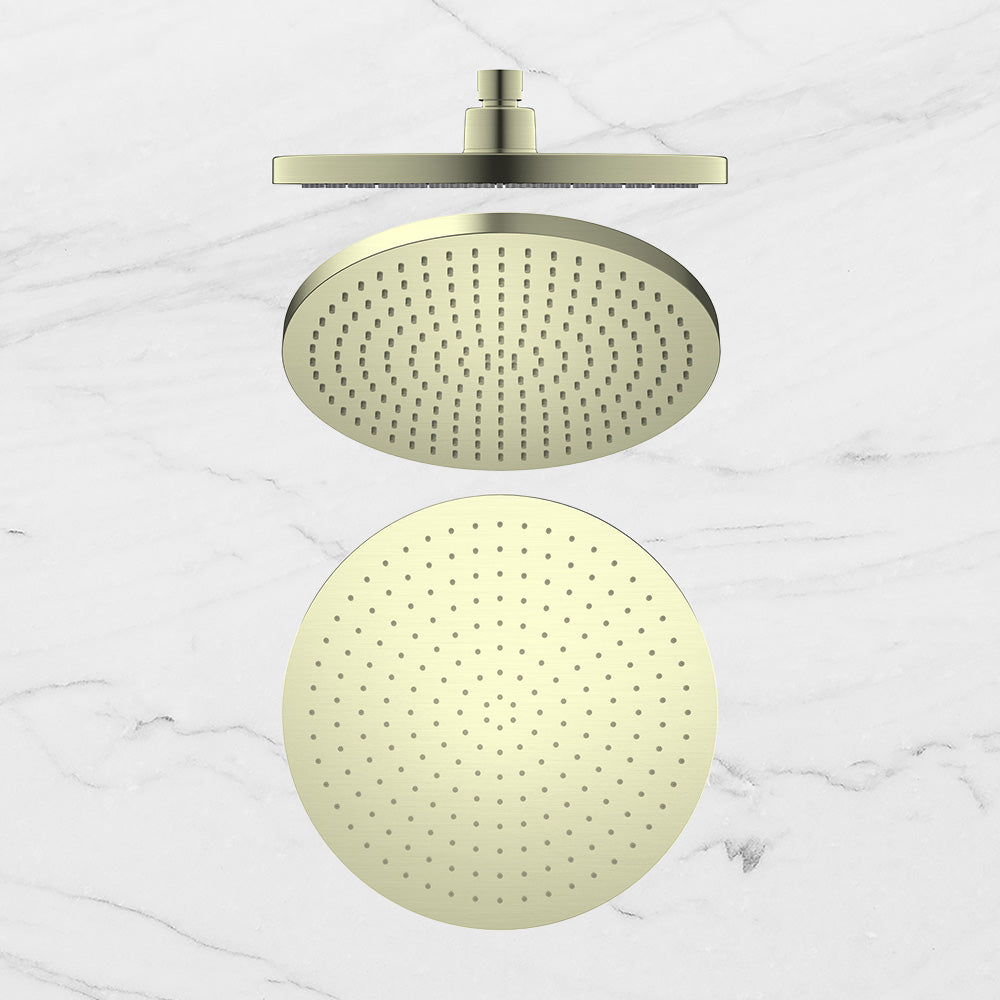 Air Shower Head Brushed Gold