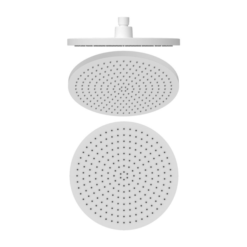 Air Shower Head Matte White