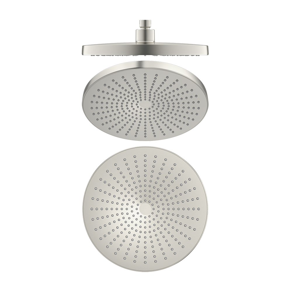 Opal Shower Head 250mm Brushed Nickel