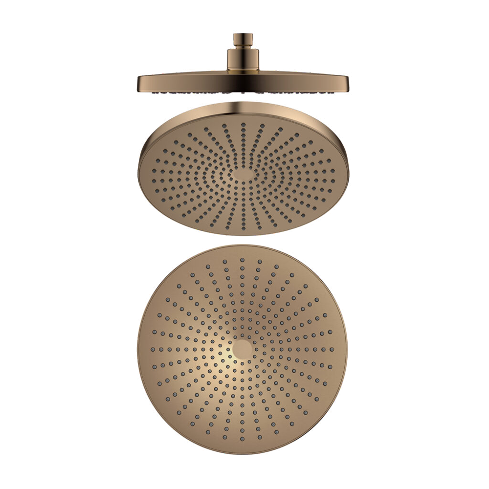 Opal Shower Head 250mm Brushed Bronze