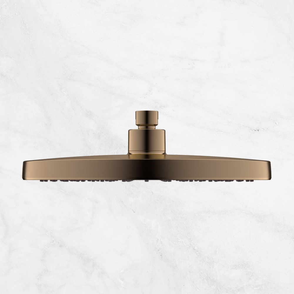 Opal Shower Head 250mm Brushed Bronze