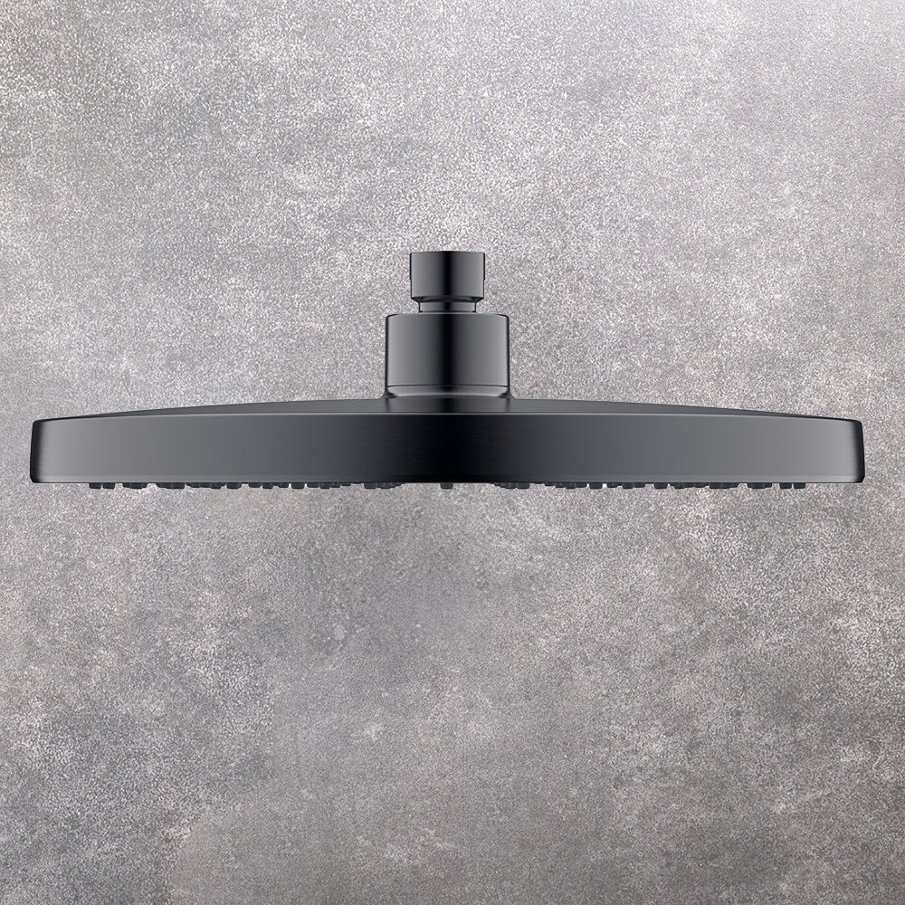 Opal Shower Head 250mm Graphite