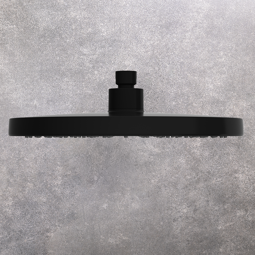 Opal Shower Head 250mm Matte Black