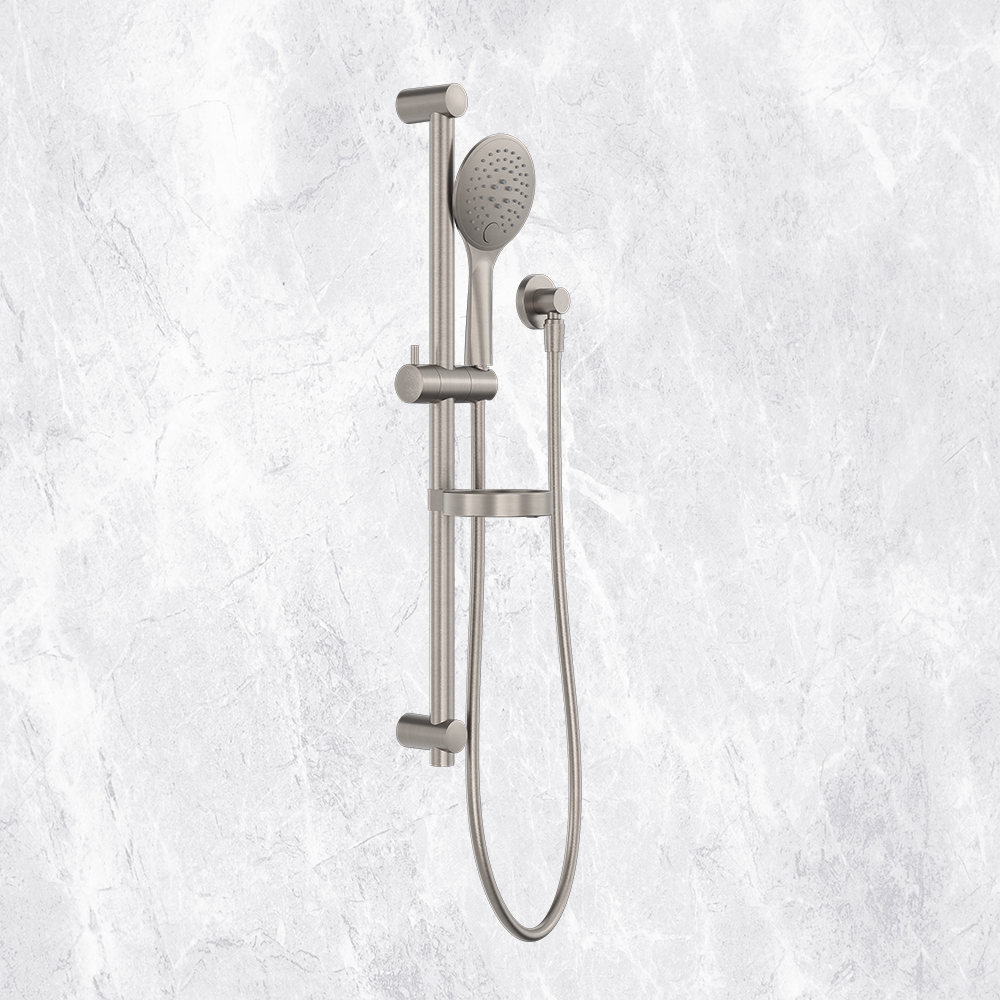 Round Project Rail Shower Brushed Nickel