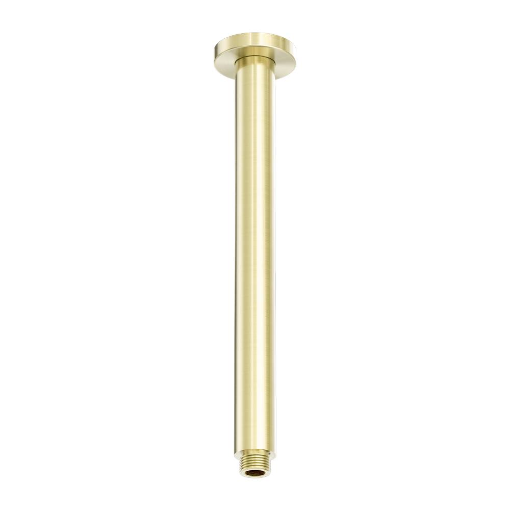 Zen Round Ceiling Arm 300mm Length Brushed Gold