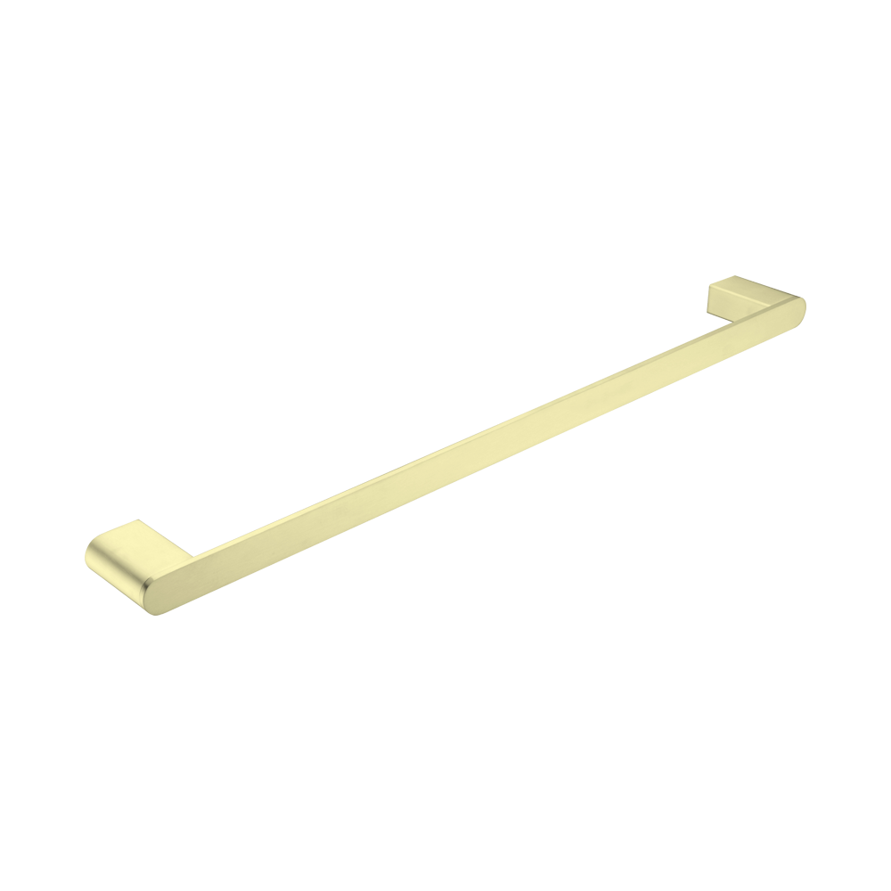 Bianca Single Towel Rail 600mm Brushed Gold