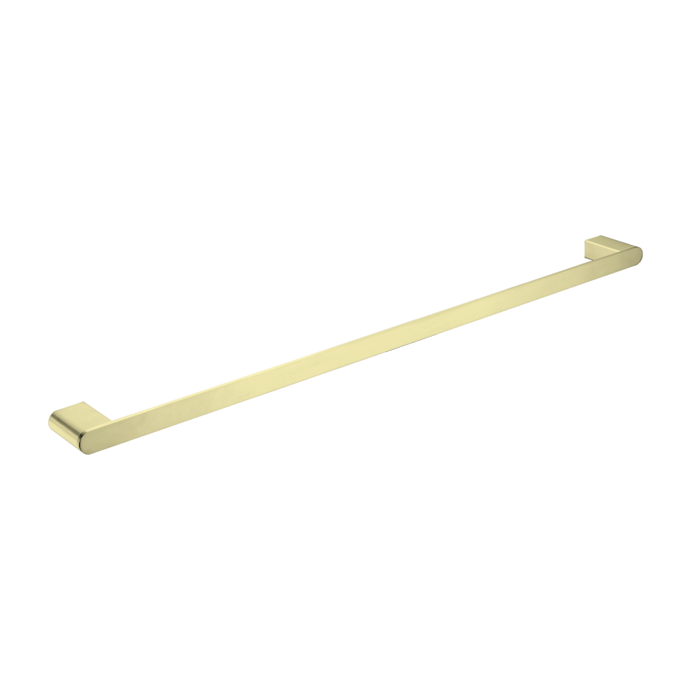 Bianca Single Towel Rail 800mm Brushed Gold