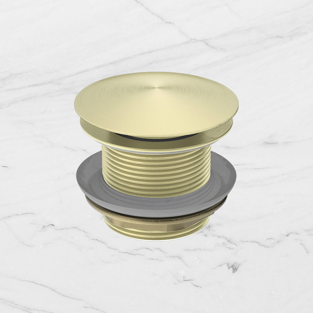 40mm Bath Waste Brushed Gold