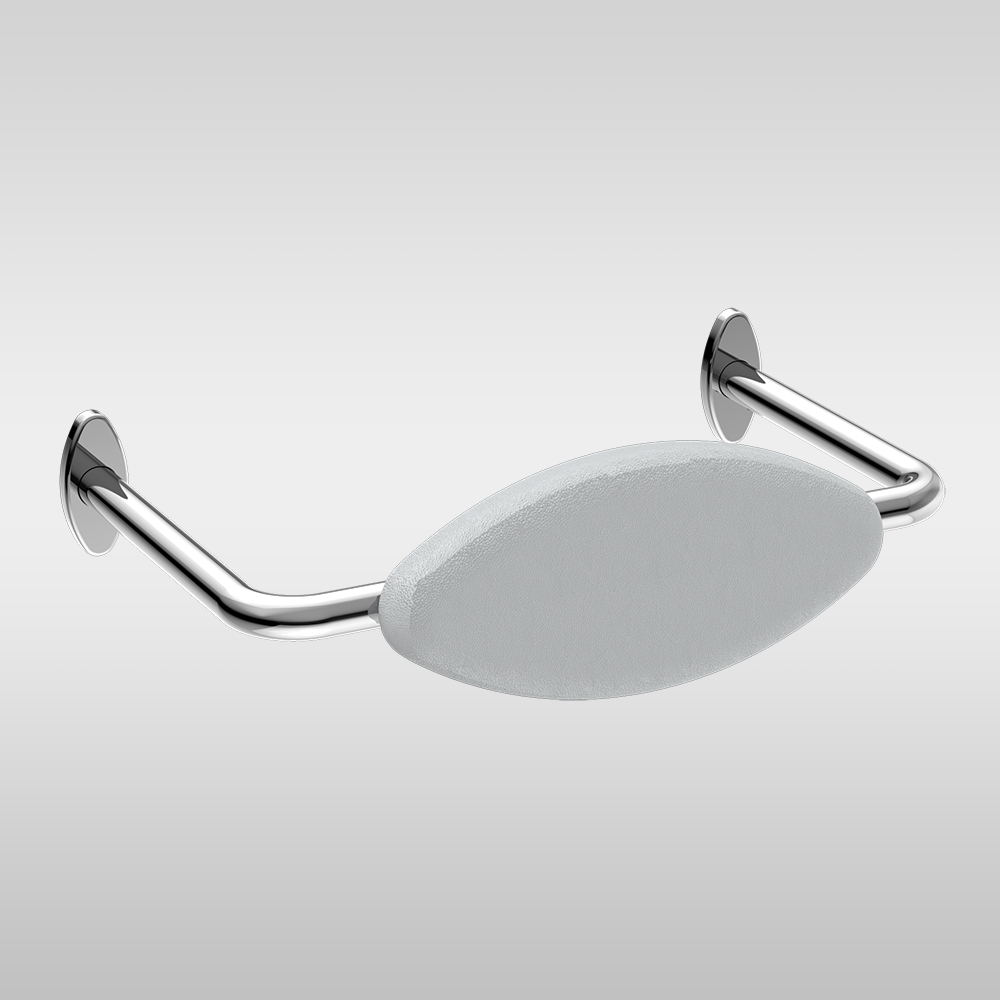 Mecca Care DDA Toilet Backrest Chrome