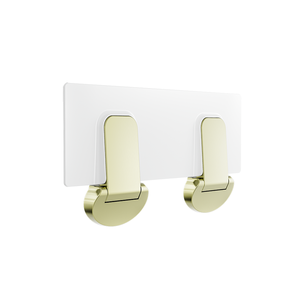 Mecca Care Shower Seat 960x330mm Brushed Gold