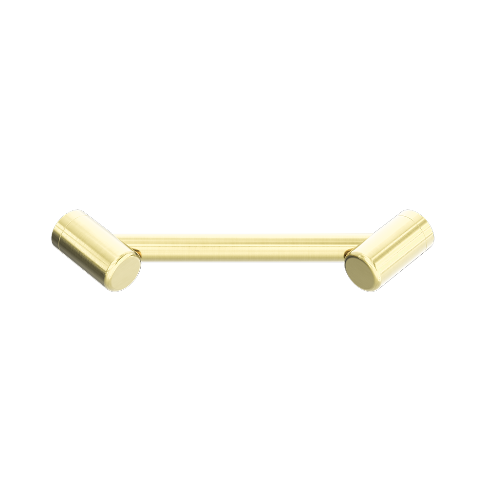 Mecca Care 25mm Footrest Corner Grab Rail 215mm Brushed Gold