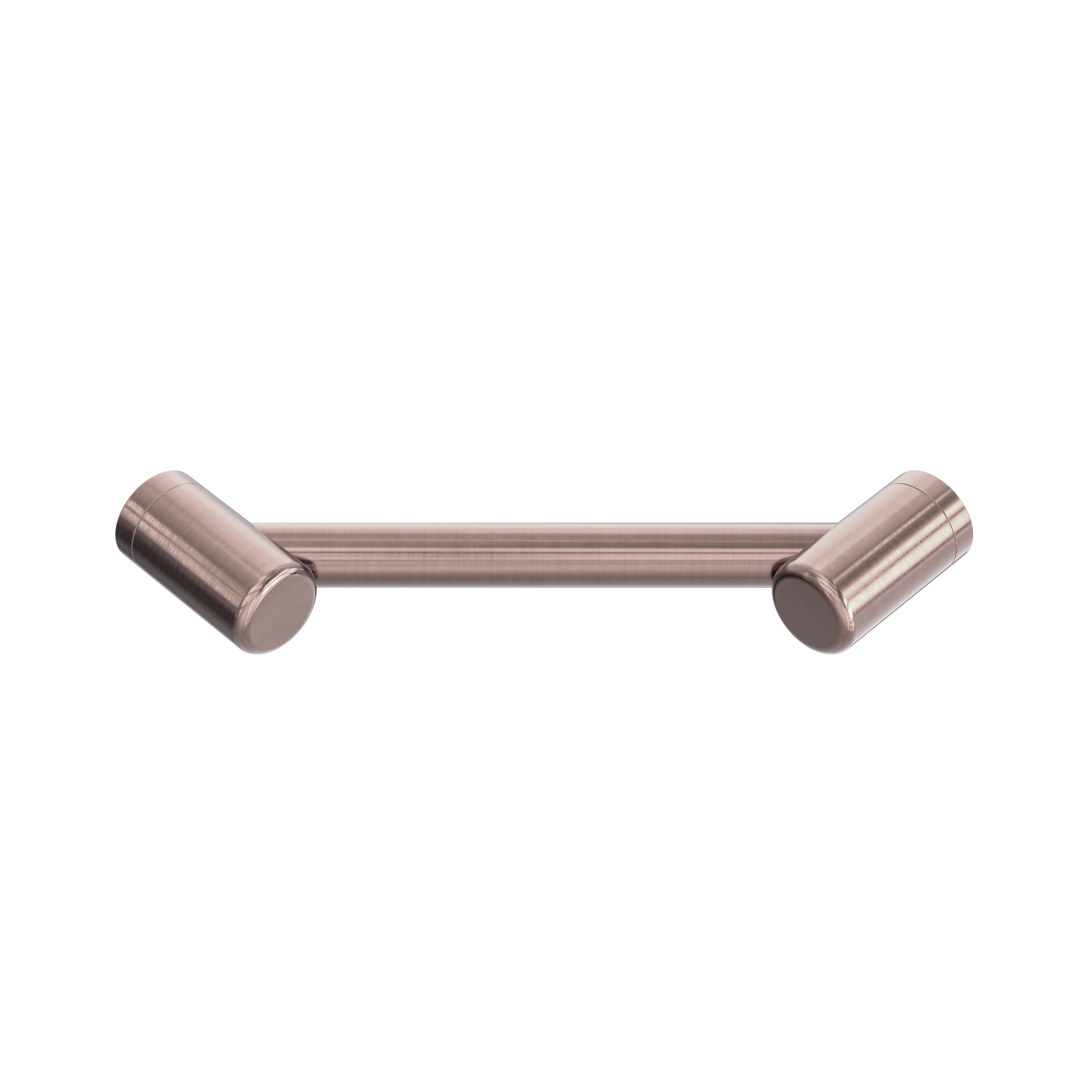 Mecca Care 25mm Footrest Corner Grab Rail 215mm Brushed Bronze