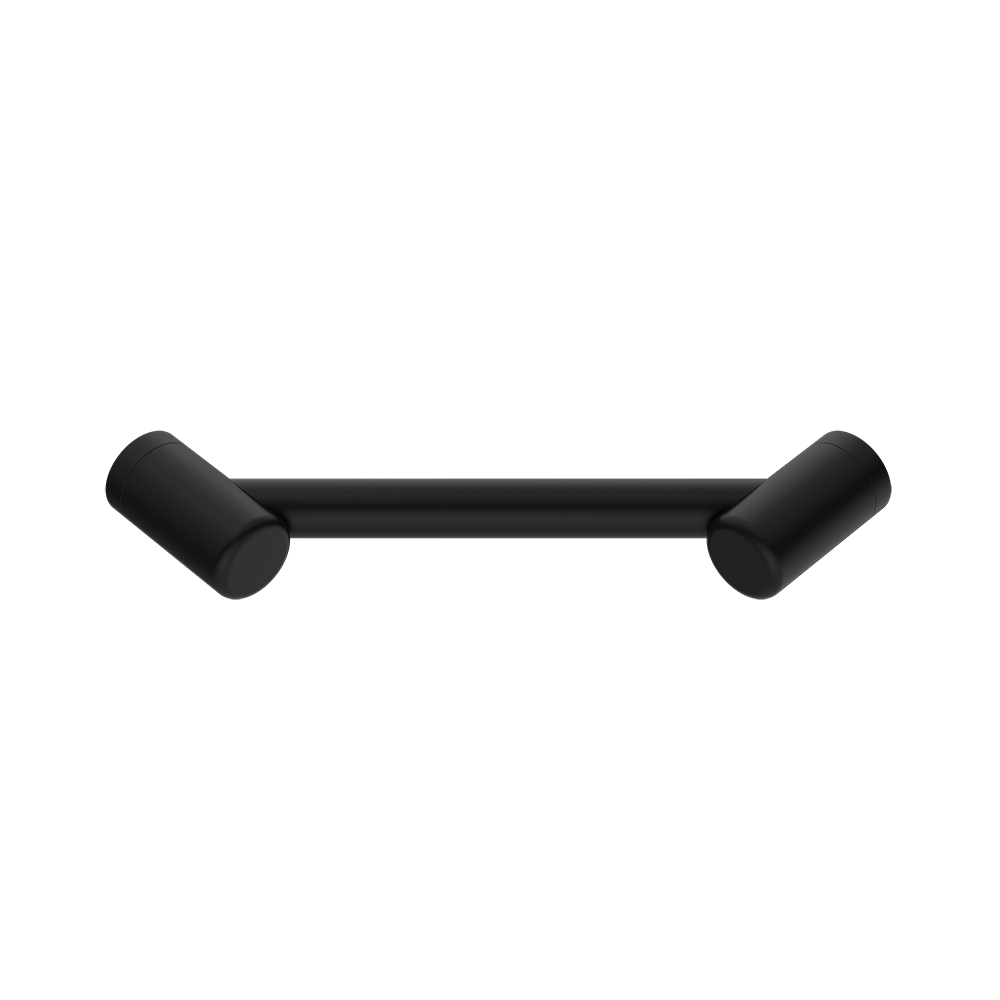 Mecca Care 25mm Footrest Corner Grab Rail 215mm Matte Black