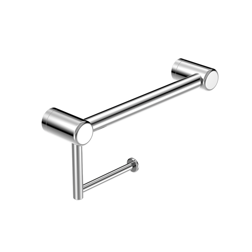 Mecca Care 25mm Toilet Roll Rail 300mm Chrome