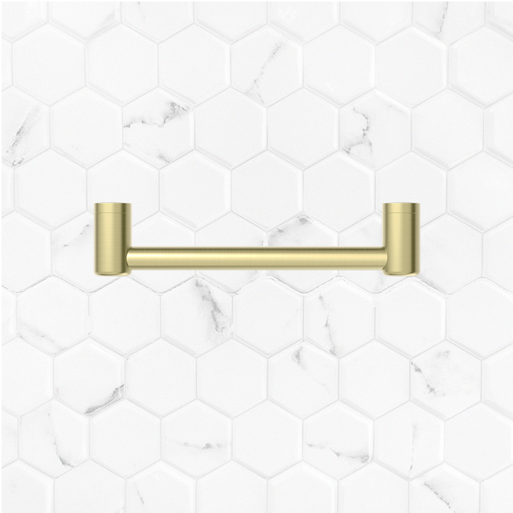 Mecca Care 25mm Grab Rail 300mm Brushed Gold