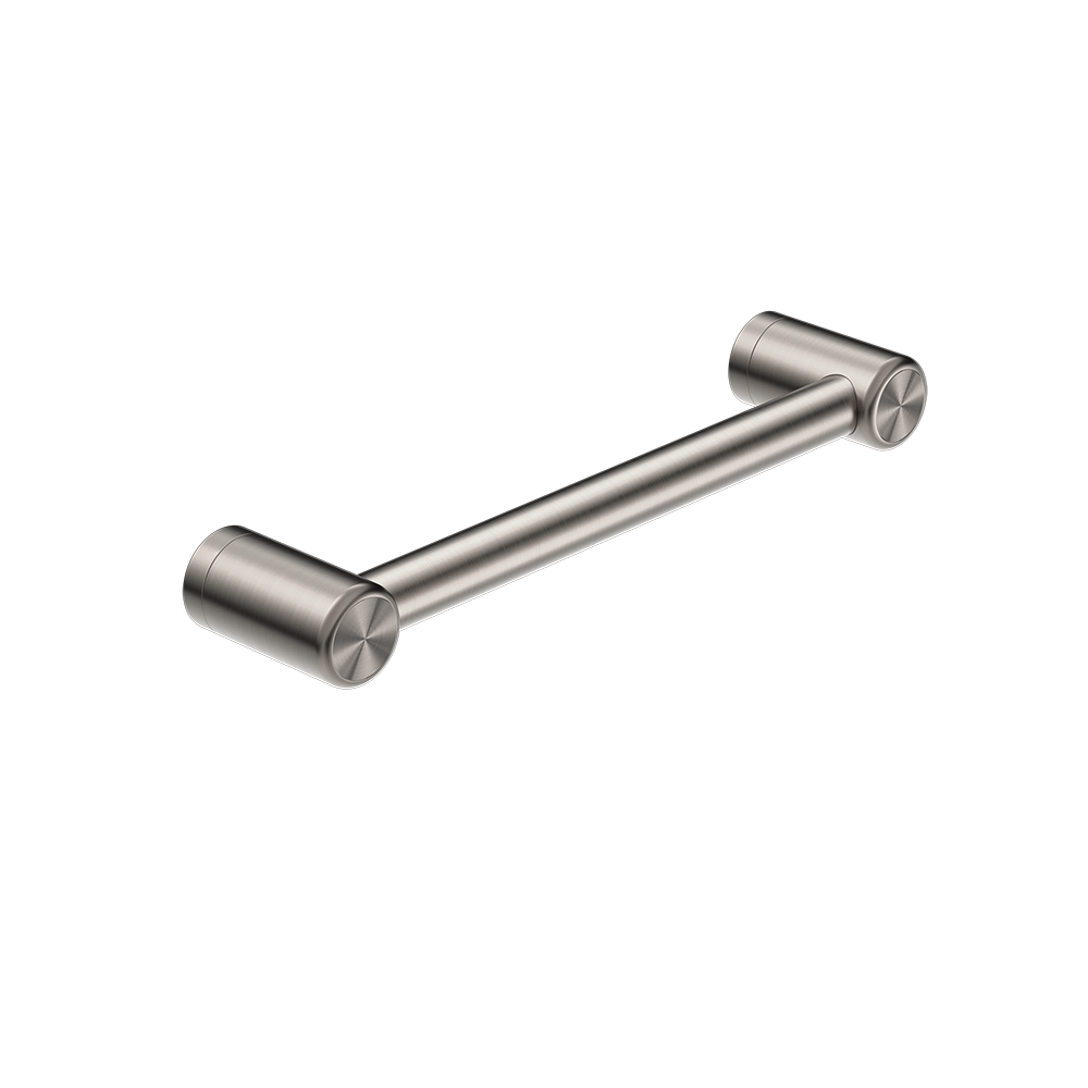 Mecca Care 25mm Grab Rail 300mm Brushed Nickel