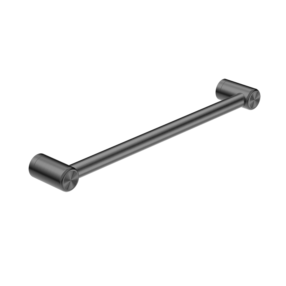 Mecca Care 25mm Grab Rail 450mm Brushed Gunmetal