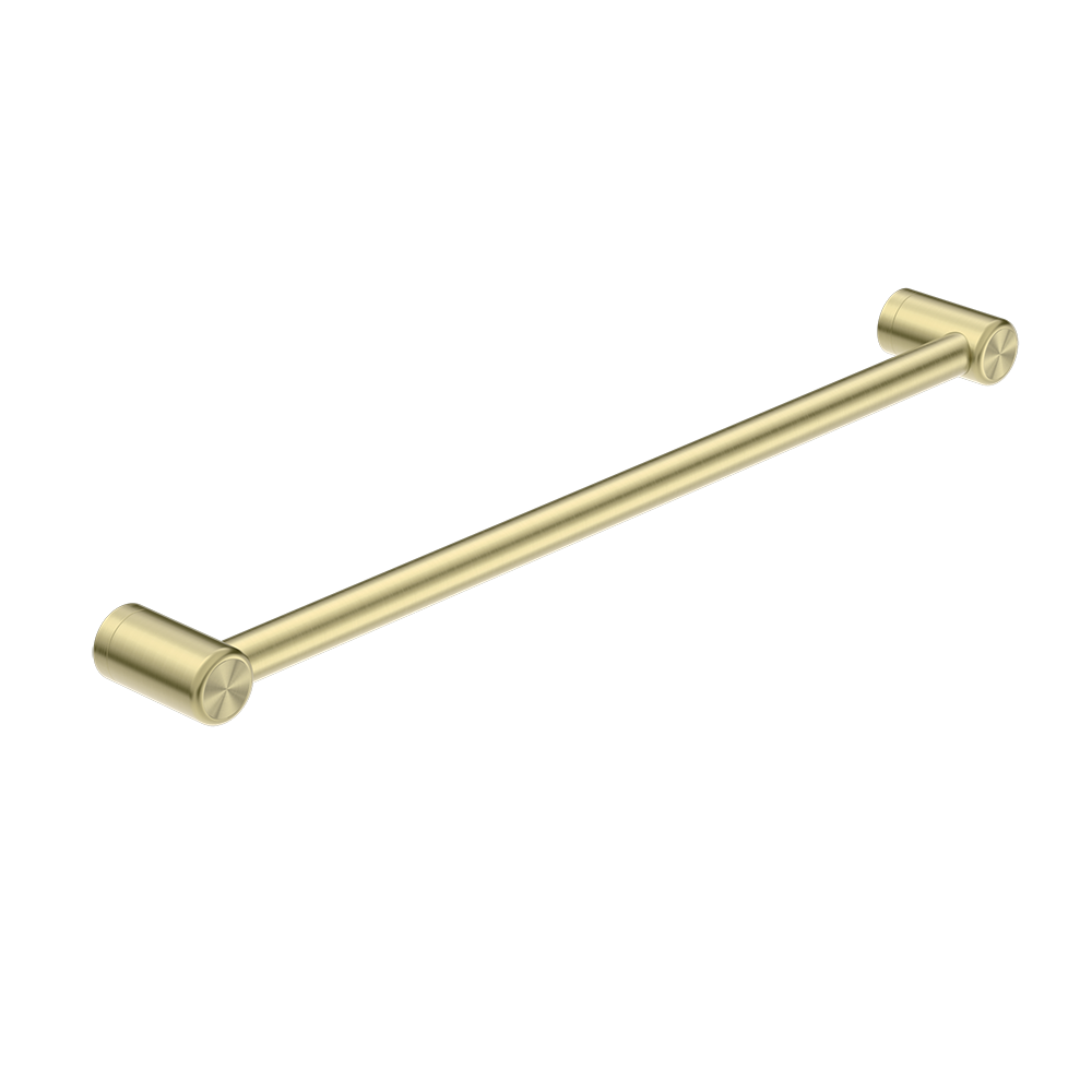 Mecca Care 25mm Grab Rail 600mm Brushed Gold