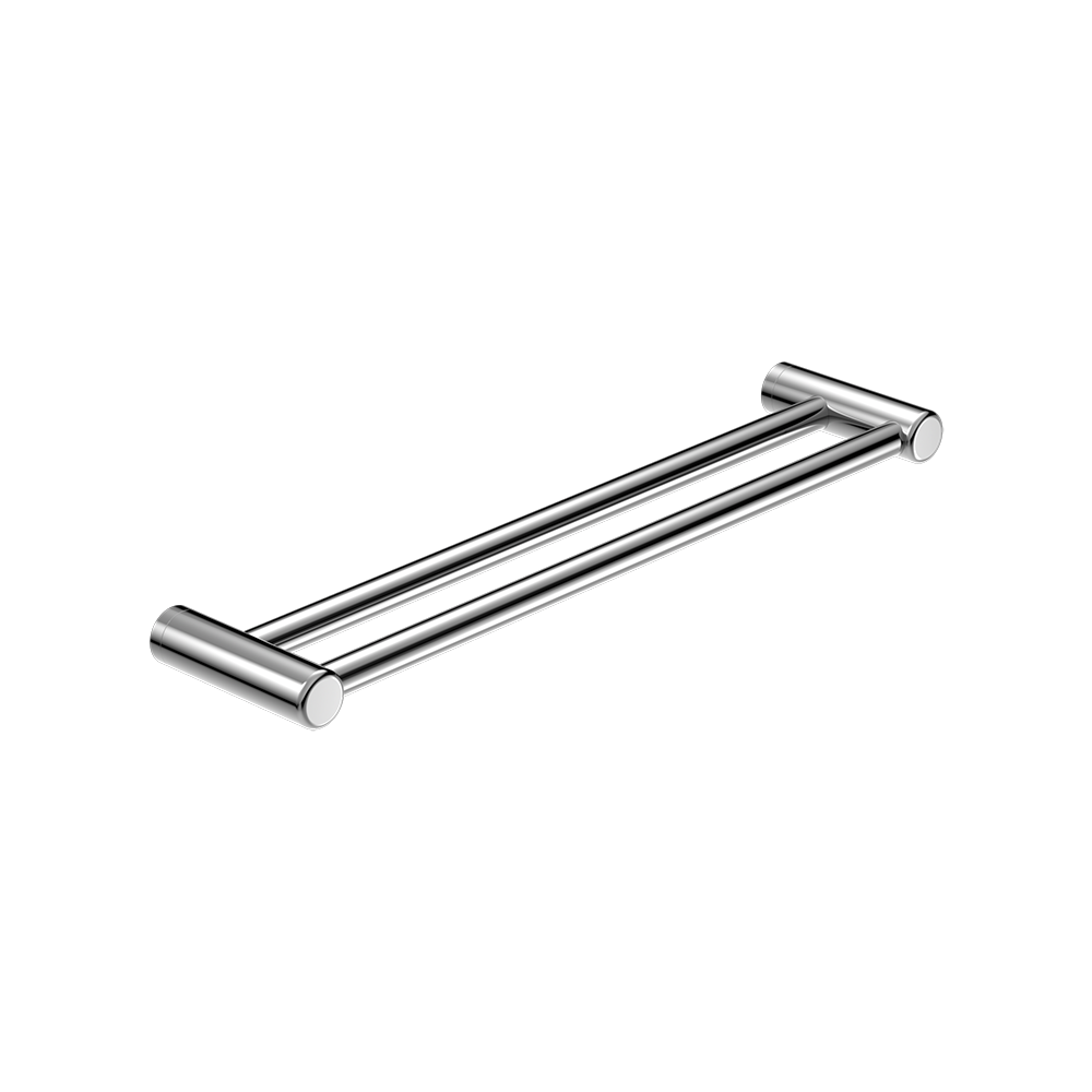 Mecca Care 25mm Double Towel Grab Rail 600mm Chrome