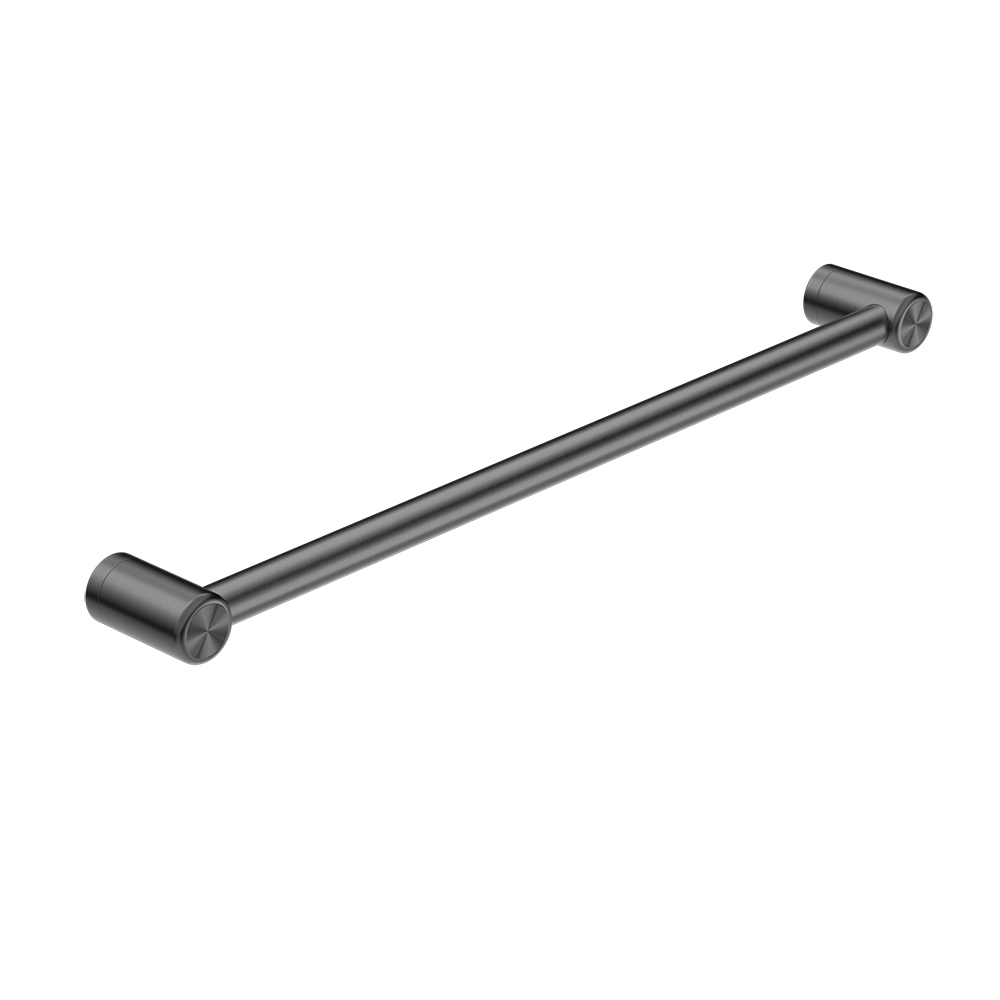 Mecca Care 25mm Grab Rail 600mm Brushed Gunmetal