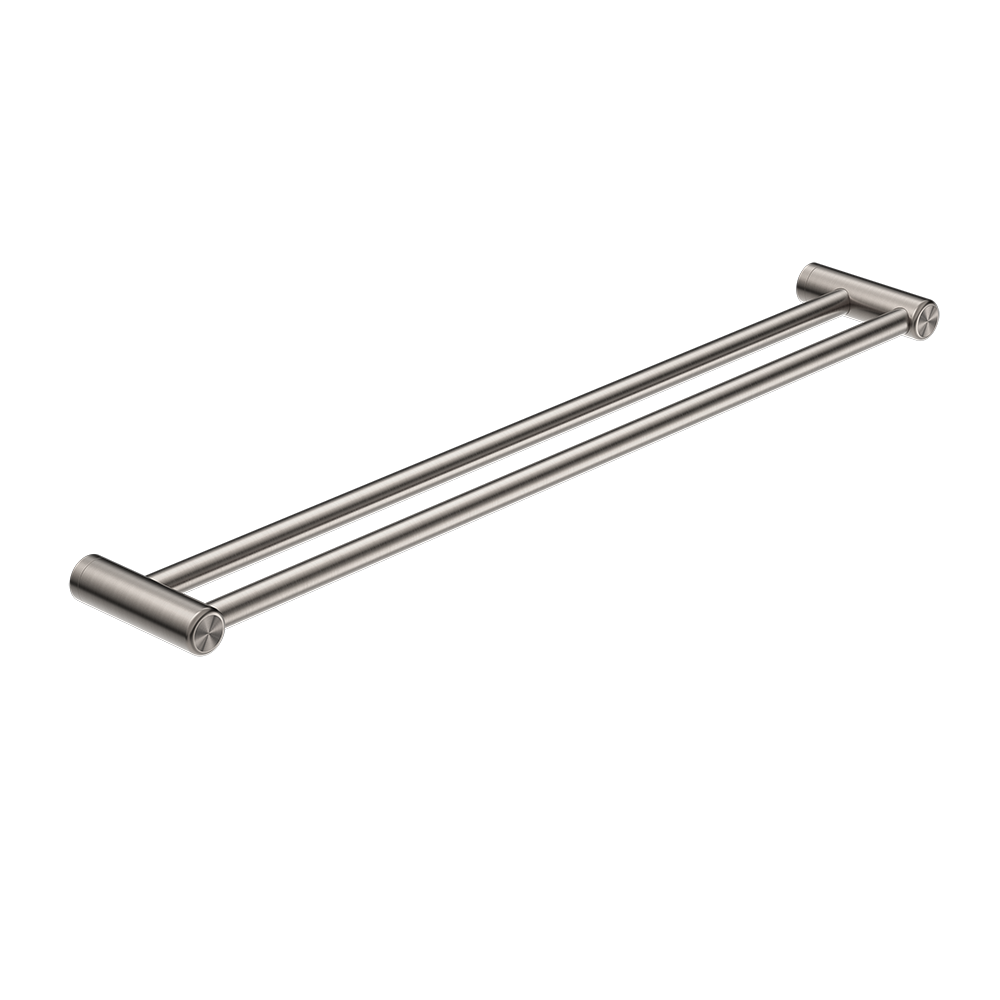 Mecca Care 25mm Double Towel Grab Rail 900mm Brushed Nickel