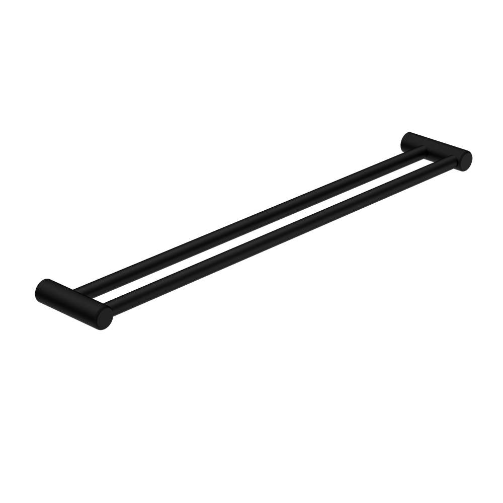 Mecca Care 25mm Double Towel Grab Rail 900mm Matte Black