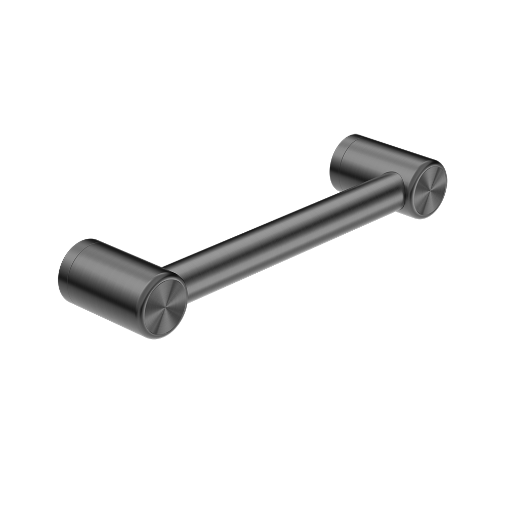 Mecca Care 32mm Grab Rail 300mm Brushed Gunmetal