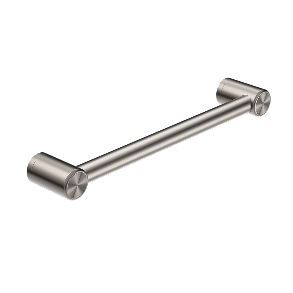 Mecca Care 32mm Grab Rail 450mm Brushed Nickel