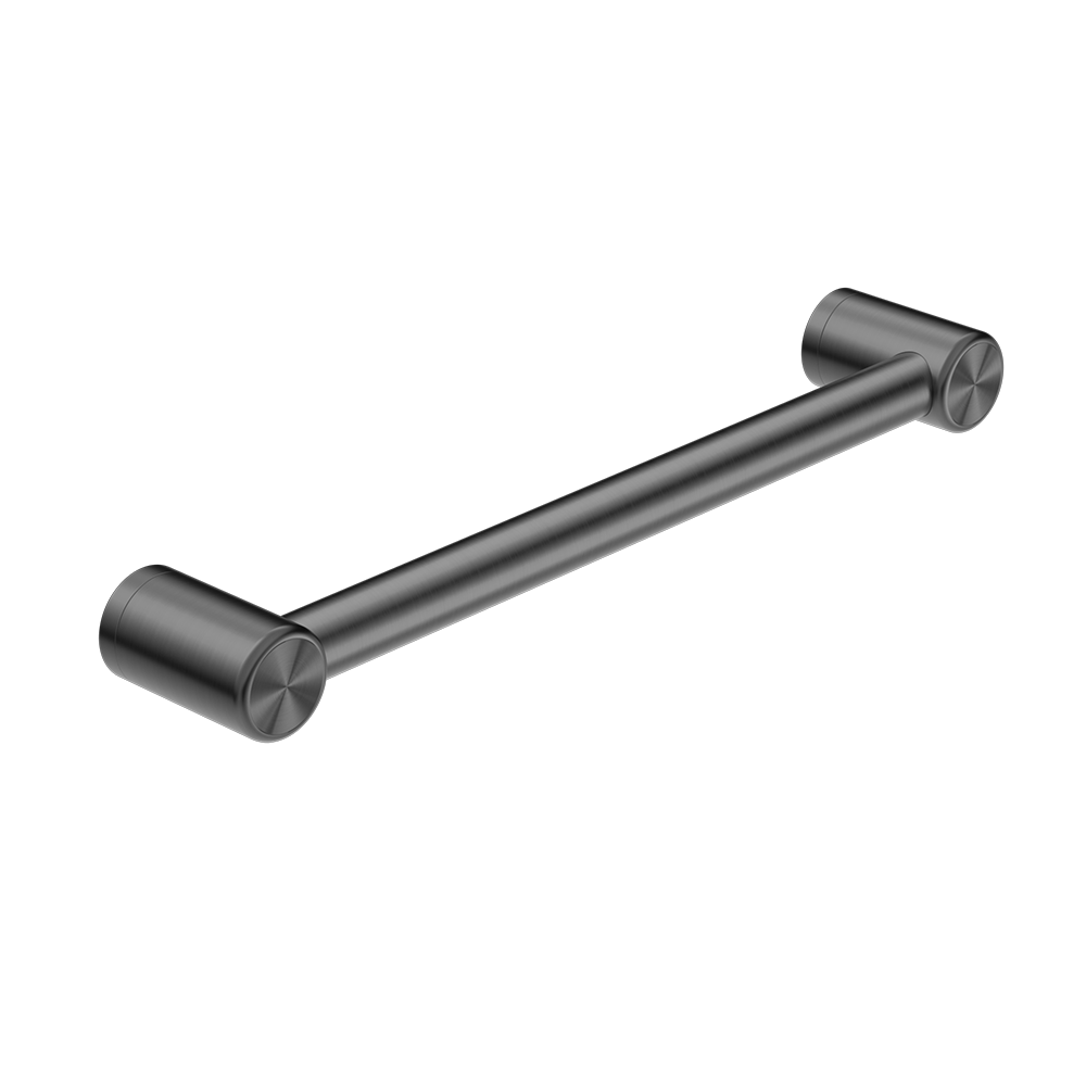 Mecca Care 32mm Grab Rail 450mm Brushed Gunmetal