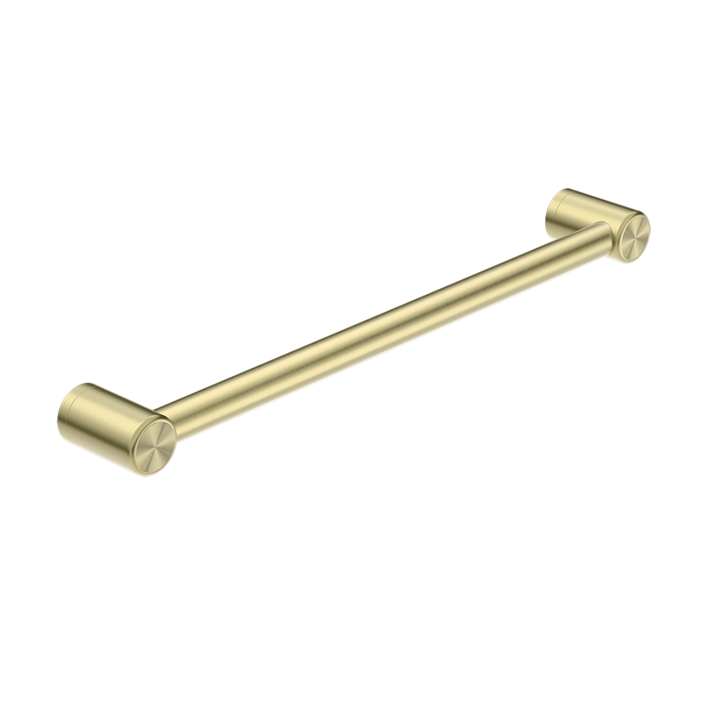 Mecca Care 32mm Grab Rail 600mm Brushed Gold