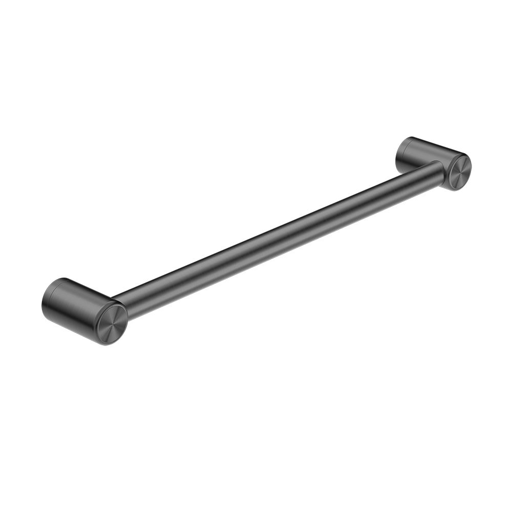 Mecca Care 32mm Grab Rail 600mm Brushed Gunmetal