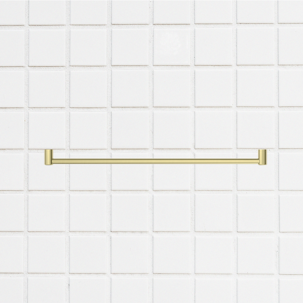 Mecca Care 32mm Grab Rail 1200mm Brushed Gold