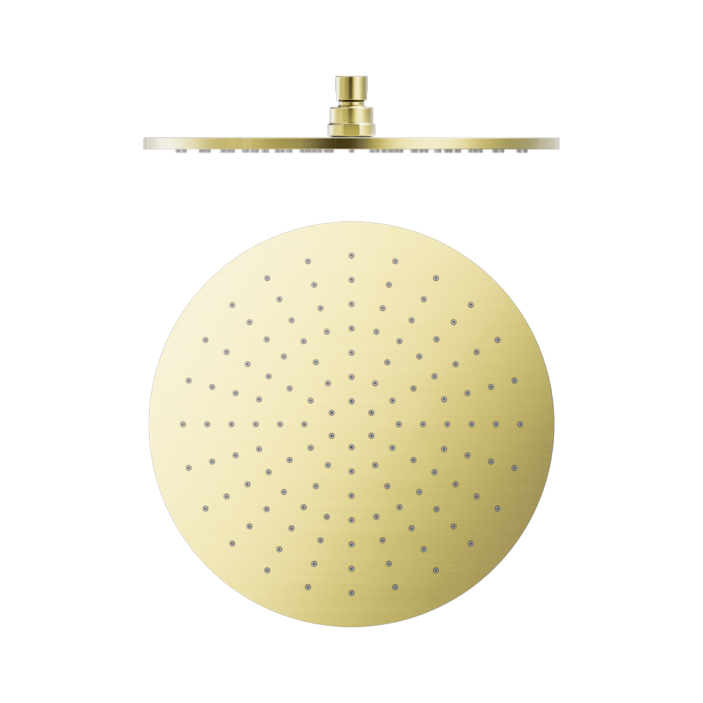 Round Shower Head 300mm Brushed Gold