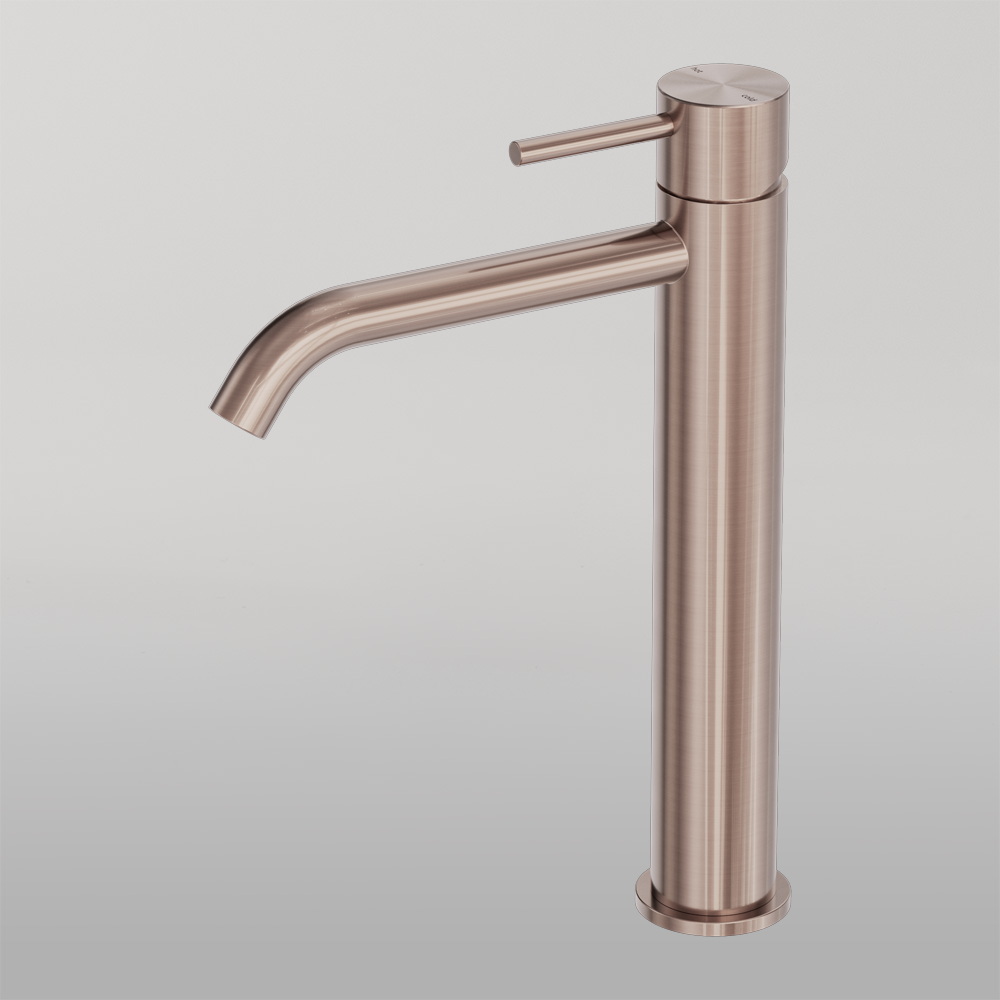 Zen Tall Basin Mixer Brushed Bronze