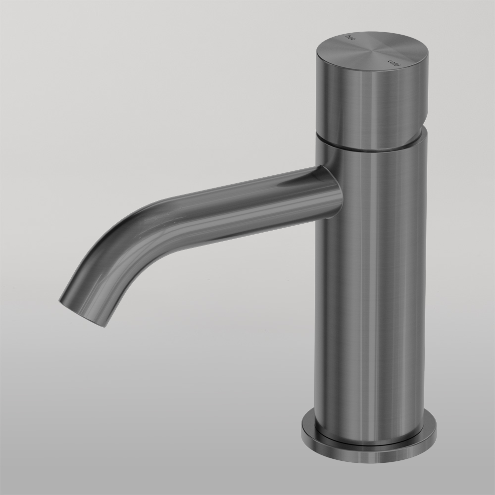 Zen Basin Mixer Handless Graphite