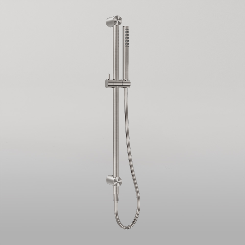 Zen Shower Rail Brushed Nickel