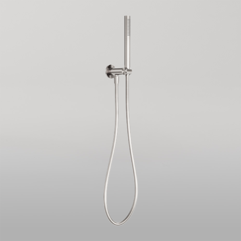 Zen Shower On Bracket Brushed Nickel