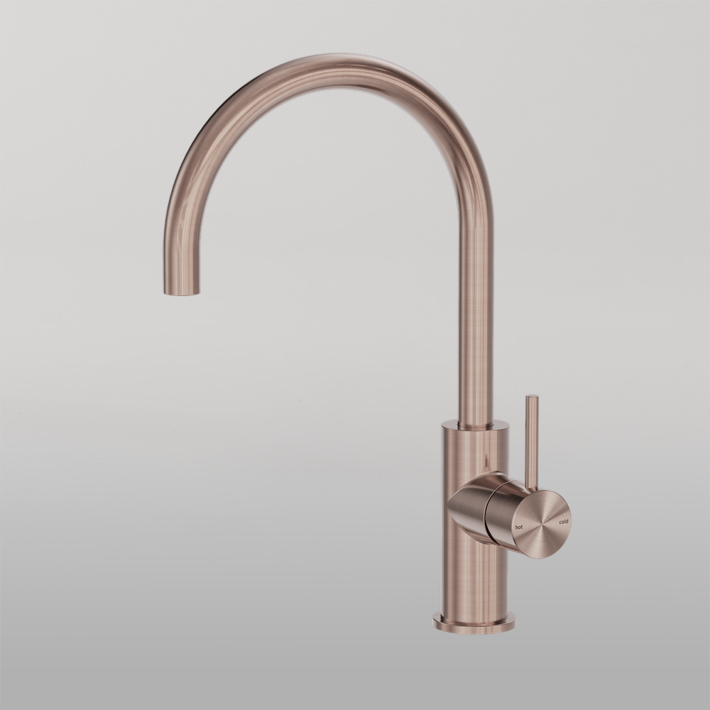 Zen Kitchen Mixer Brushed Bronze