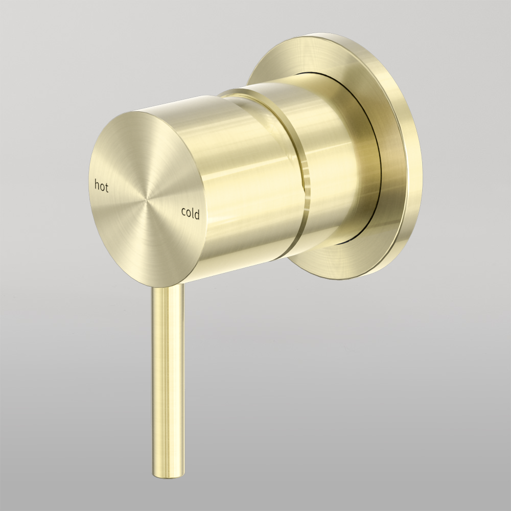 Zen Shower Mixer Brushed Gold