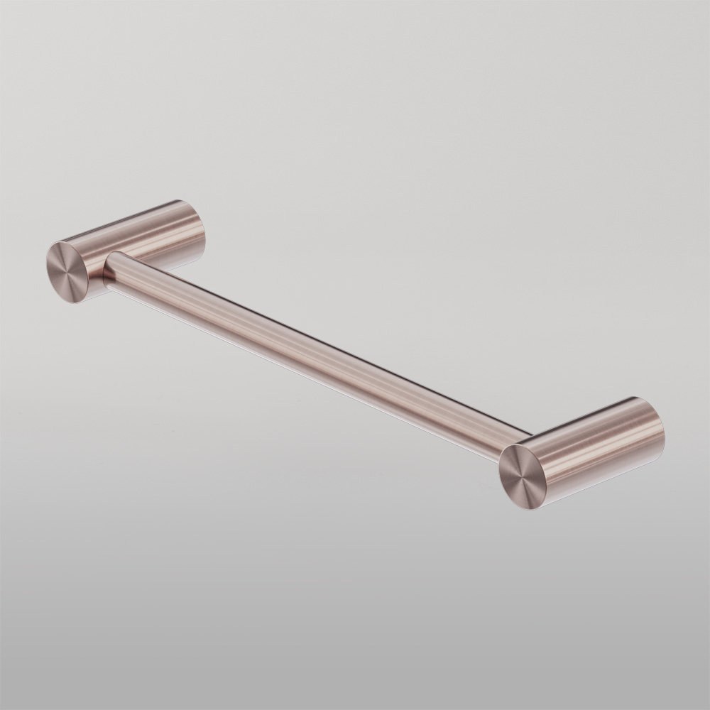 Zen Hand Towel Rail Brushed Bronze