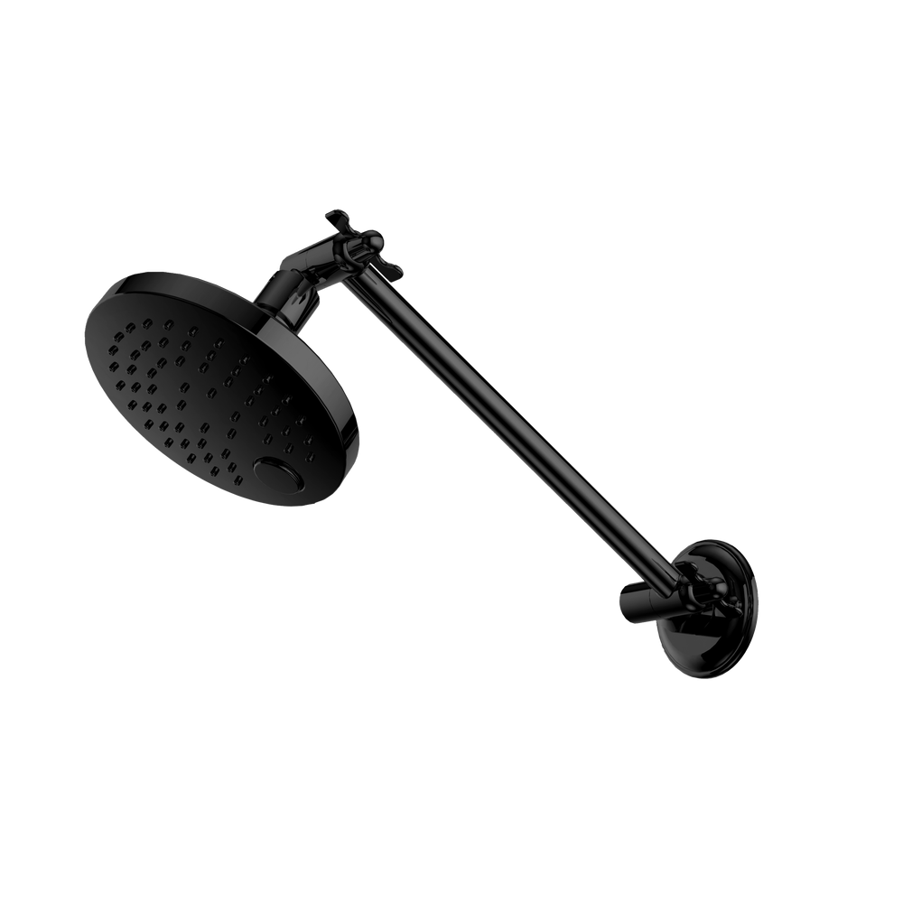 X Plus All Direction Shower Head Matte Black