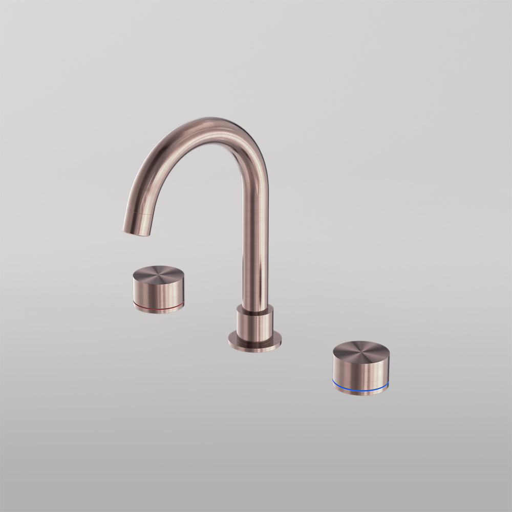 Kara Basin Set Brushed Bronze