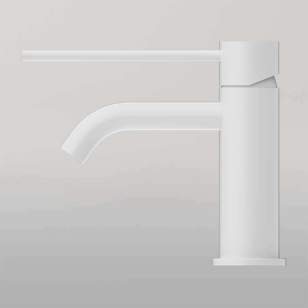 Mecca Care Basin Mixer Matte White