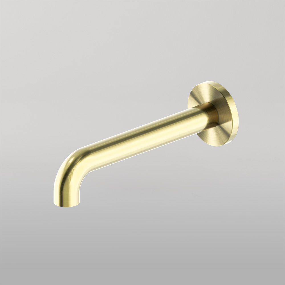 Mecca Basin/Bath Spout Only 120mm Brushed Gold