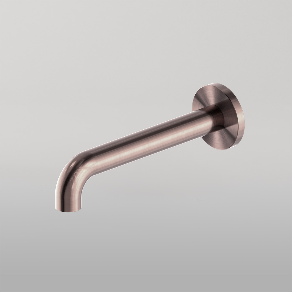 Mecca Basin/Bath Spout Only 120mm Brushed Bronze