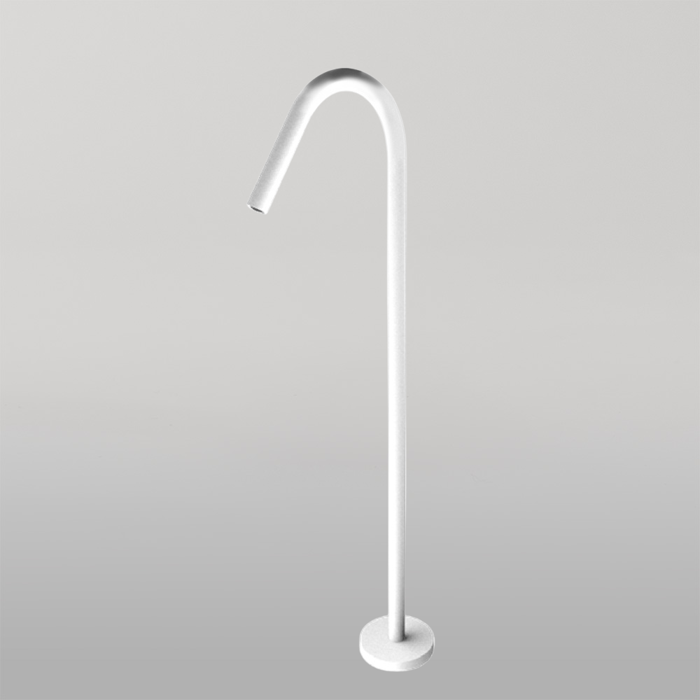 Mecca Freestanding Bath Spout Only Matte White