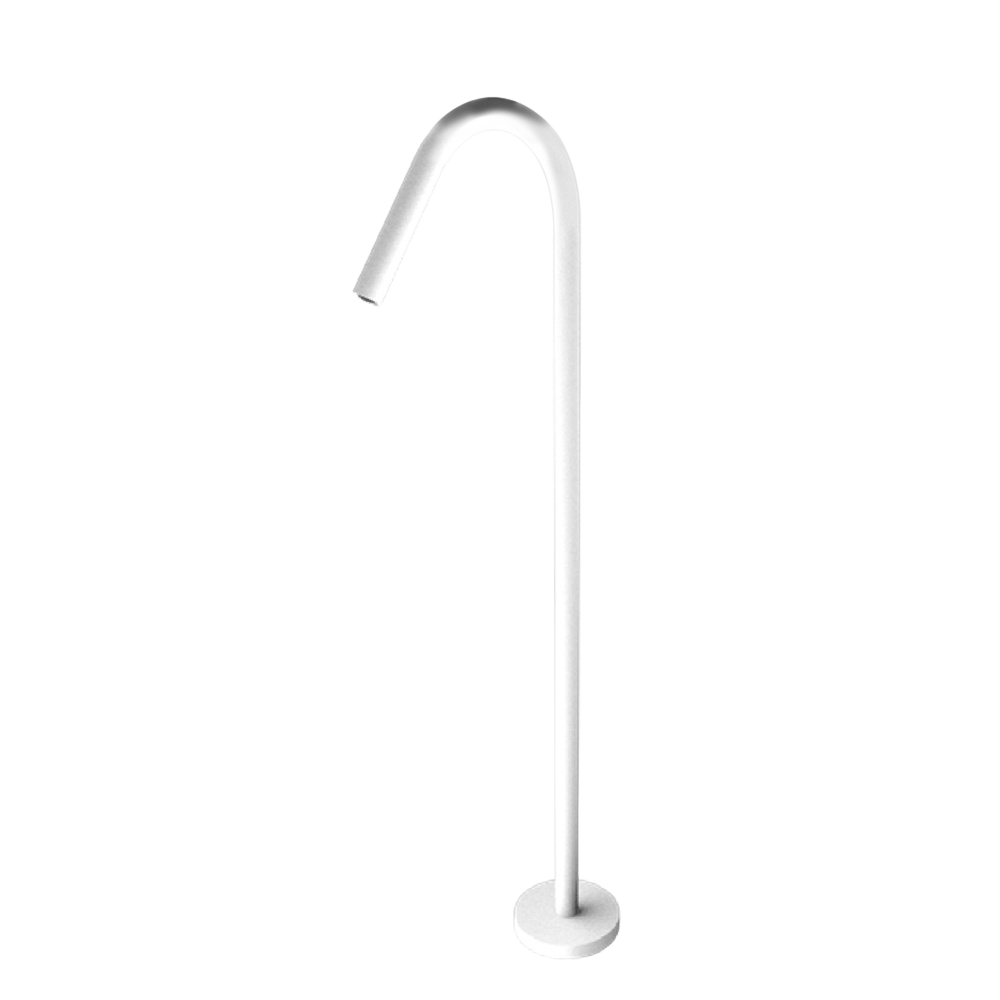 Mecca Freestanding Bath Spout Only Matte White