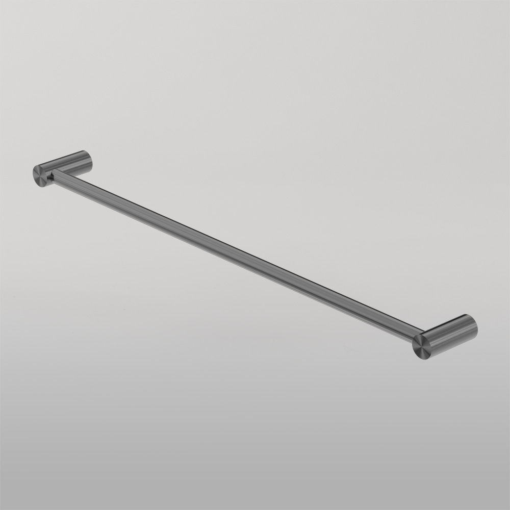 New Mecca Single Towel Rail 600mm Gun Metal